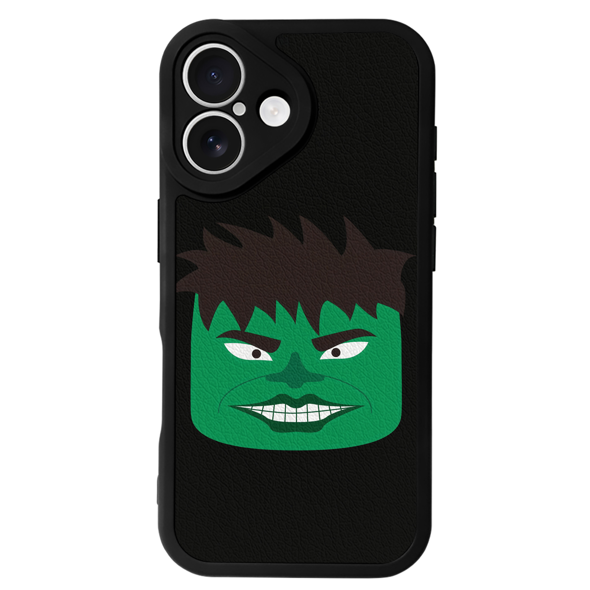 （画像用） アベンジャーズ The Avengers 【iPhone 16シリーズ対応】シリコンスマホケース（レザー調） 材質：シリコン